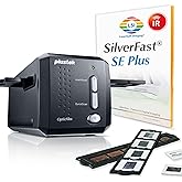 Plustek OpticFilm 8200i SE , 35mm Film &amp; Slide Scanner. 7200 dpi / 48-bit Output. Integrated Infrared Dust/Scratch Removal. Bundle Silverfast SE Plus 9 , Support Mac and PC.