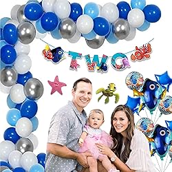 Findng Nmo Two Banner - Ocean Theme Party