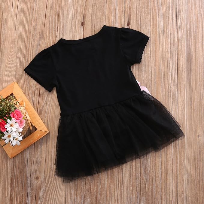 my little black dress baby outfit