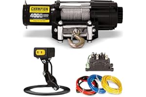 Champion Power Equipment 4000-lb. ATV/UTV Winch Kit with Mini-Rocker