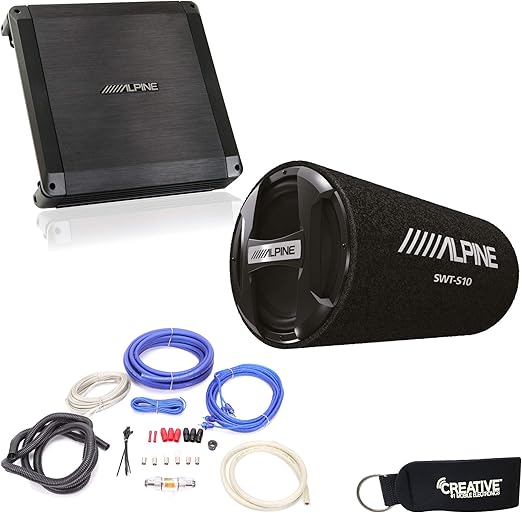 alpine tube subwoofer