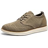 Bruno Marc Men's KnitFlex Craft Mesh Oxfords Sneakers Casual Dress Lace-Up Lightweight Walking Shoes