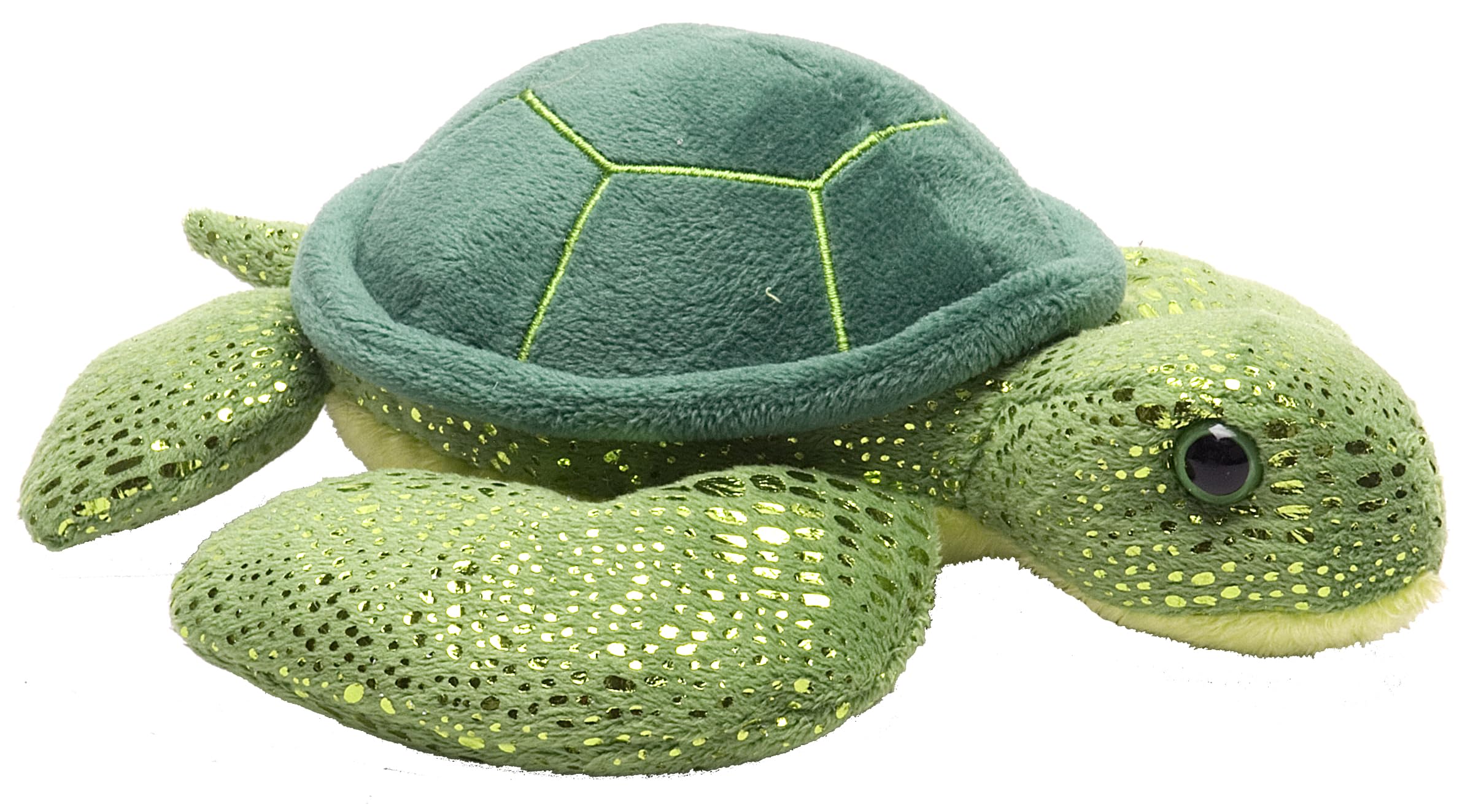 Wild Republic Hug’Ems Sea Turtle Plush, Stuffed Animal, Plush Toy, Gifts for Kids, 7,Green Sea Turtle,18 cm — image 1