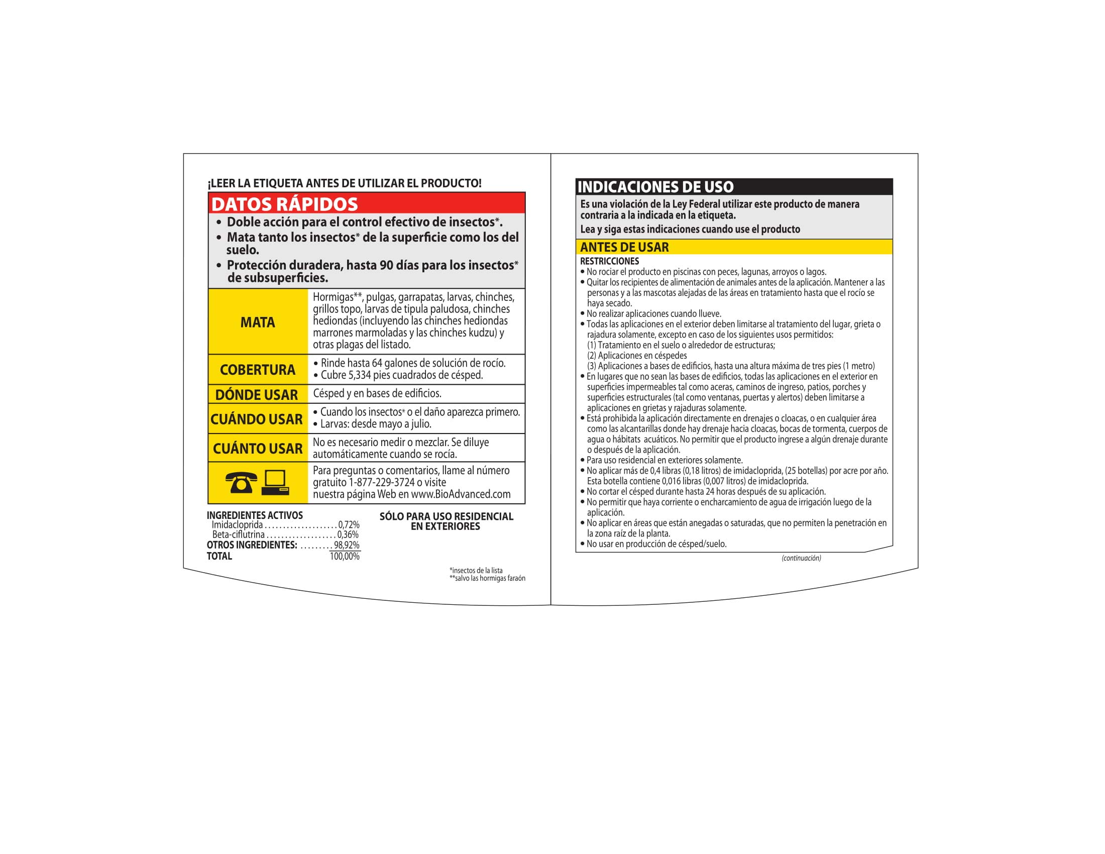 Bayer Complete Insect Killer Label – OZIEH