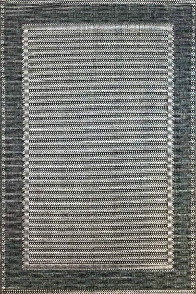 Grey Flatweave Border 80x200cm