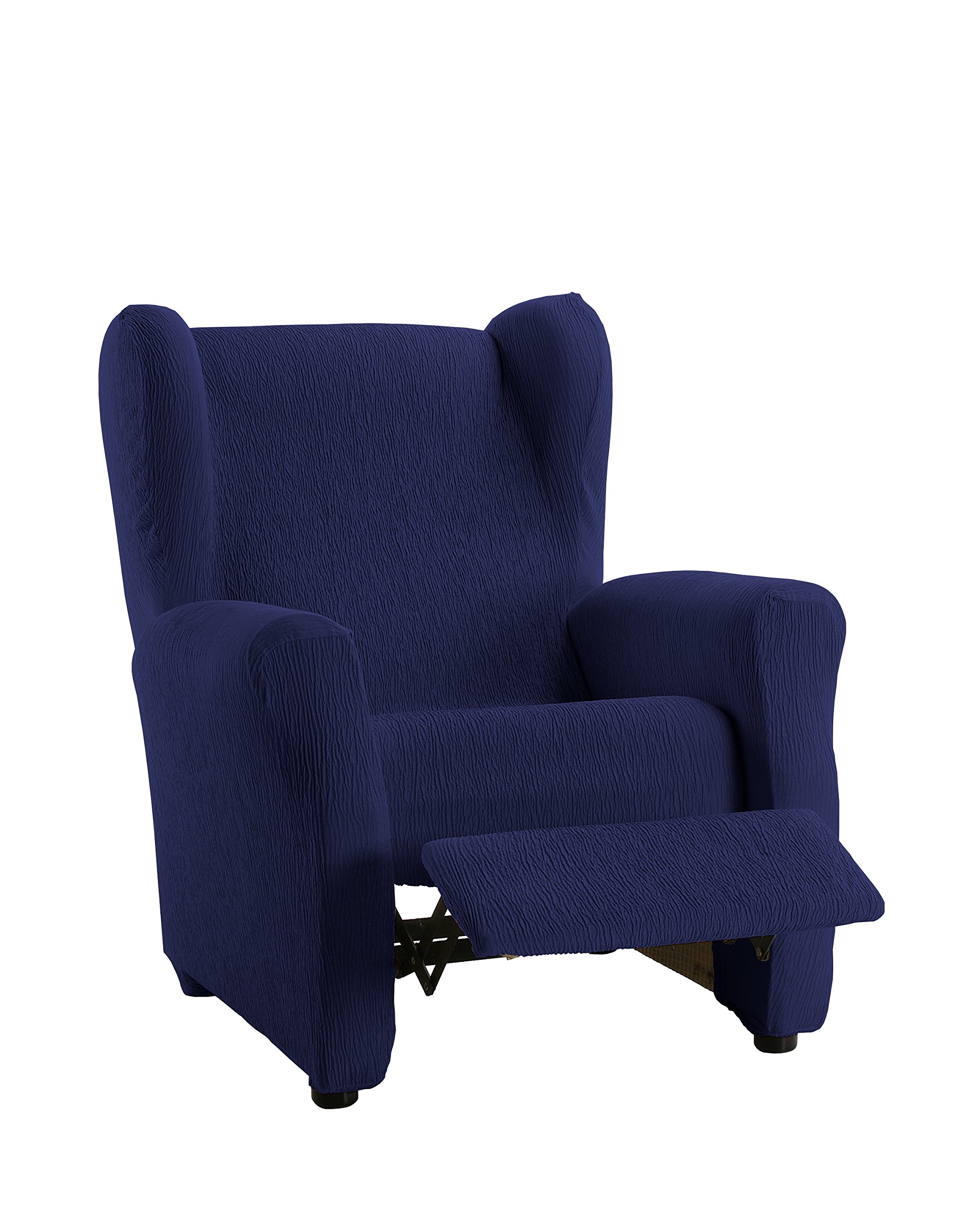 Martina Home Emilia Case Armchair Relax, Fabric, Navy, 33 x 8 x 42 cm