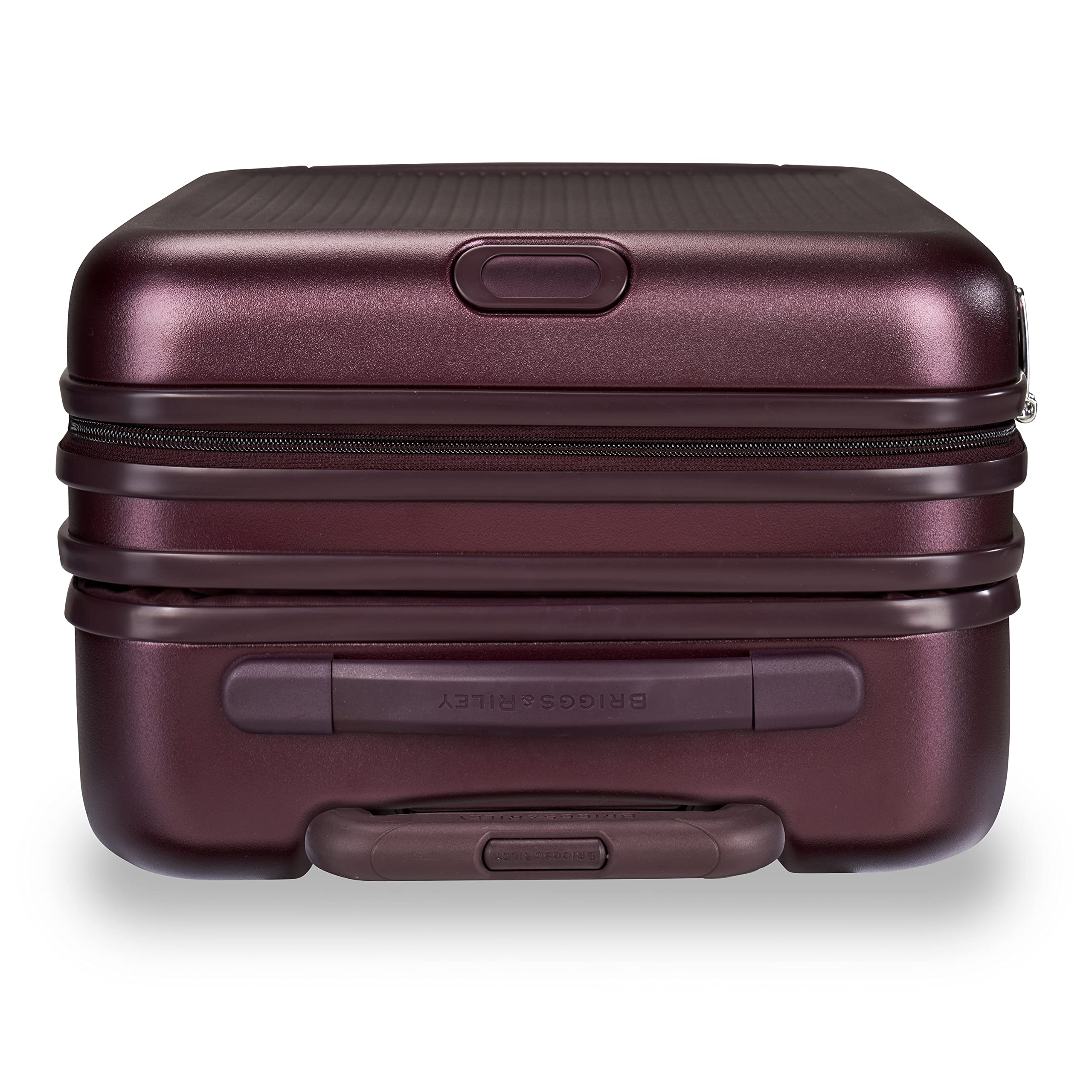 Sympatico Hardside International Spinner Luggage, Plum, 21-Inch Carry-On