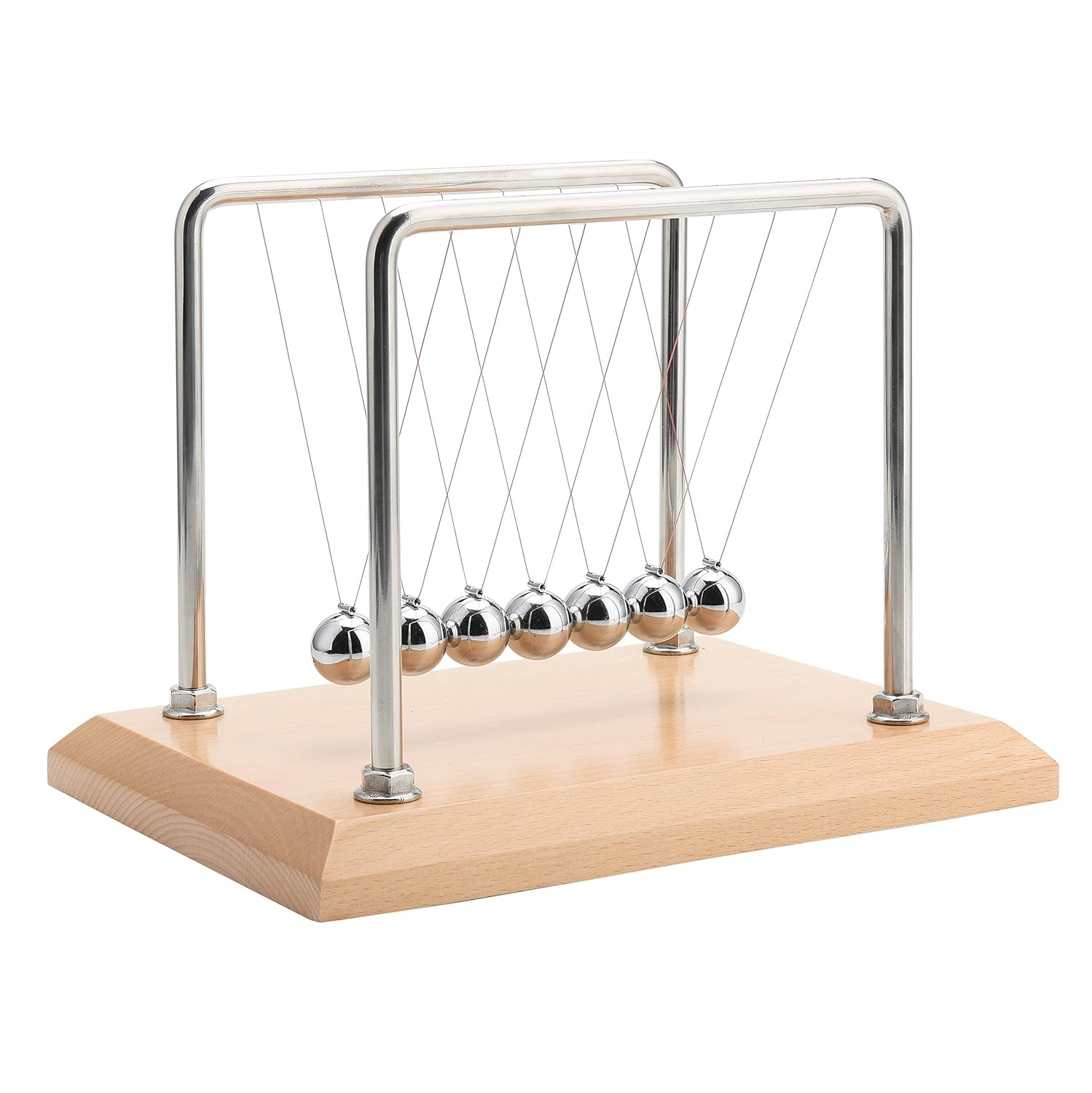 longest newtons cradle