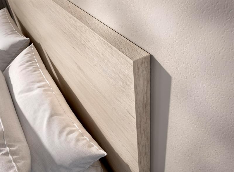 Lago - Cama para Dormitorio 135/140X190 - Natural - 100 x 145.4 x 195