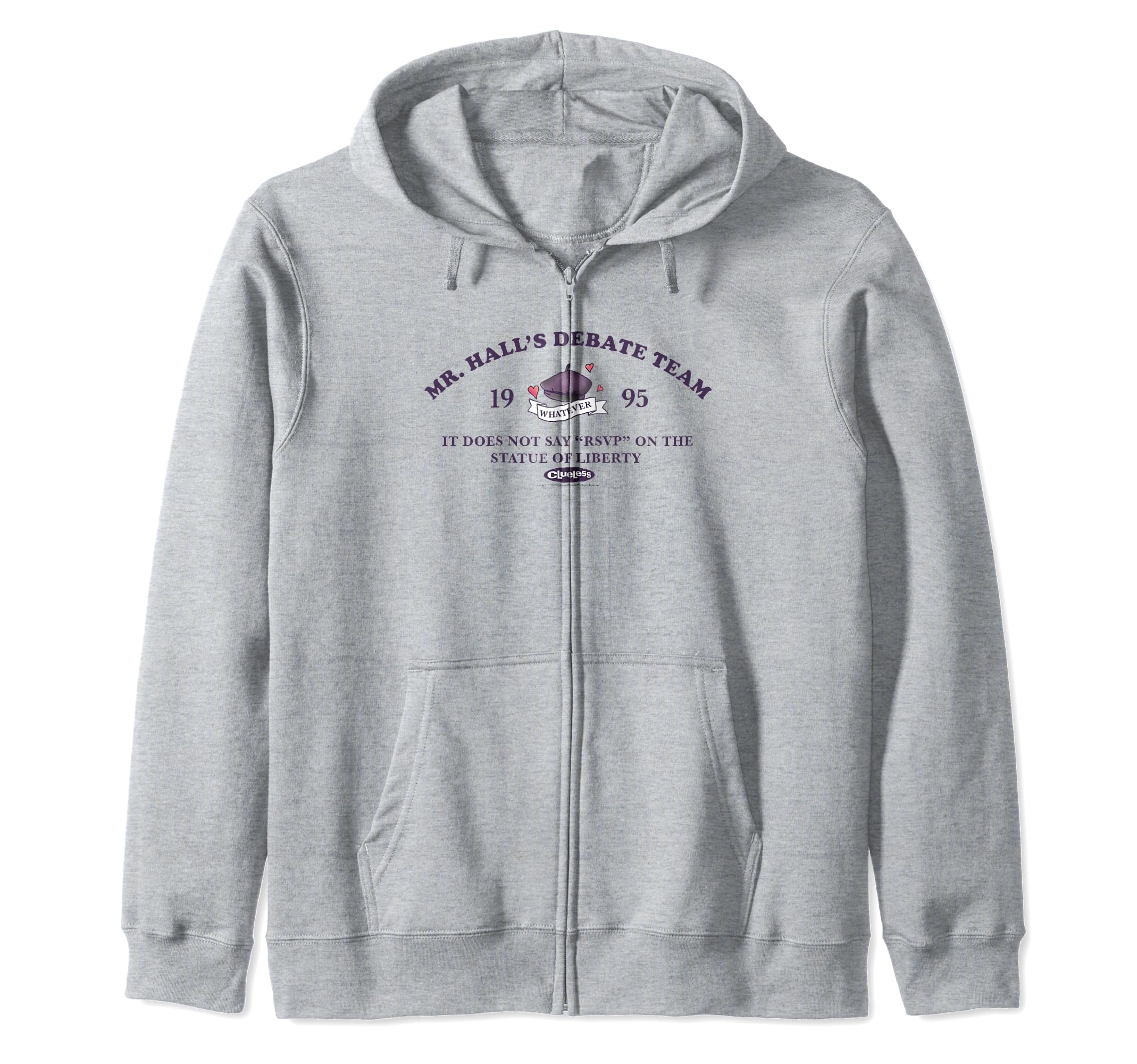 Clueless Mr. Hall's Debate Team 1995 Zip Hoodie