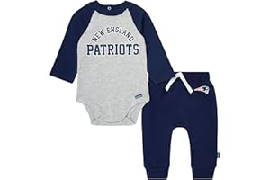 Gerber NFL unisex-baby Nfl Onesie Bodysuit and Jogger Set