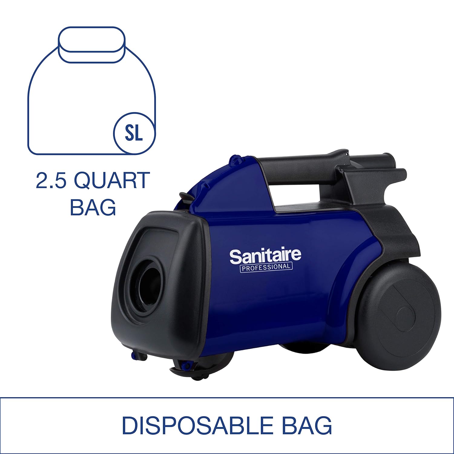 Sanitaire Professional Compact Canister Vacuum Cleaner, SL3681A: Industrial & Scientific