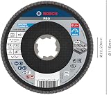 Bosch Professional X571 X-Lock Flap Disc 115 mm G60 for Metal view 2