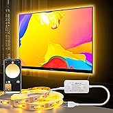 GIDEALED Smart ZigBee 3.0 USB RGBWW LED Strip Light 9.8ft Dimmable Kit,ZigBee Hub Bridge Required for APP/Voice Control Alexa Echo Plus,2700K~6500K Warm White Cool White RGB CCT LED Strip Light 5V