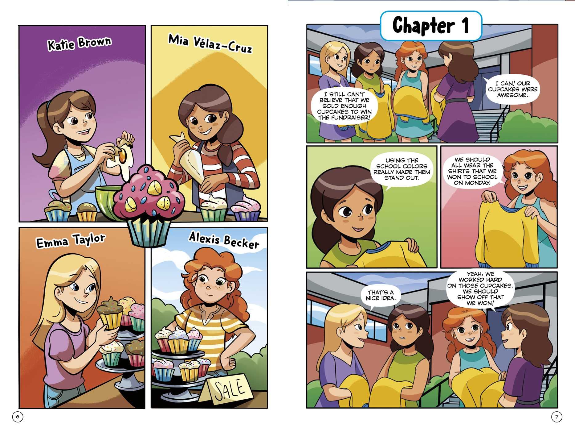 Mia in the Mix The Graphic Novel (2) (Cupcake Diaries: The Graphic Novel)