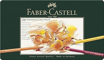 Faber-Castell 110060 Polychromos Artists 120 Color Pencils