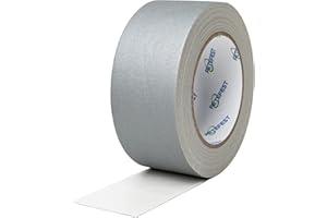 Fetefest Gaffers Tape Gray Heavy Duty, 2" by 30 Yards, Professional Grade Gaffer Tape, Non-Reflective, No Residue, Hand Tear, Self-Adhesive, Multiple Purposes (Grey, 2 inches x 30 Yards)