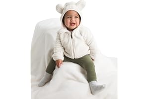THE NORTH FACE Baby Campshire Full Zip Hoodie | Cozy Fleece Winter Jacket for Toddlers, Built In Mittens & Attached Hood