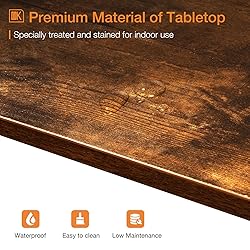 ODK 55 Inch Bar Table, Bar Height Pub