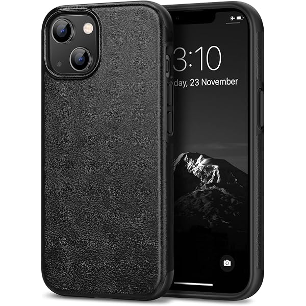 Amazon.com: Apple iPhone 14 Plus Leather Case with MagSafe