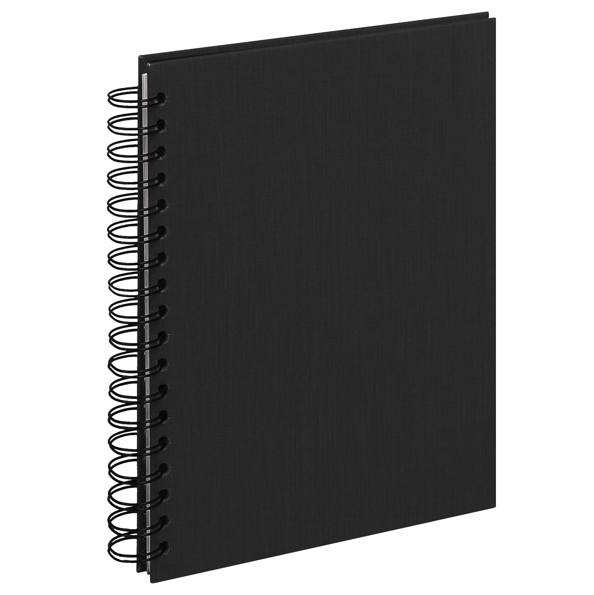 walther Design Photo Album Black 25 x 19 cm Linen, 6SL2519C20B