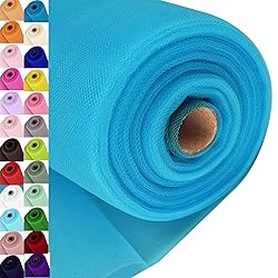 Turquoise Tulle Fabric Roll Spool Bolt