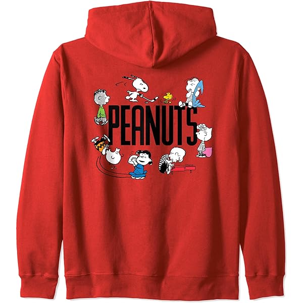 PEANUTSおまとめ Amazon.com: Peanuts - Charlie Brown Snoopy Fall Leaves Zip