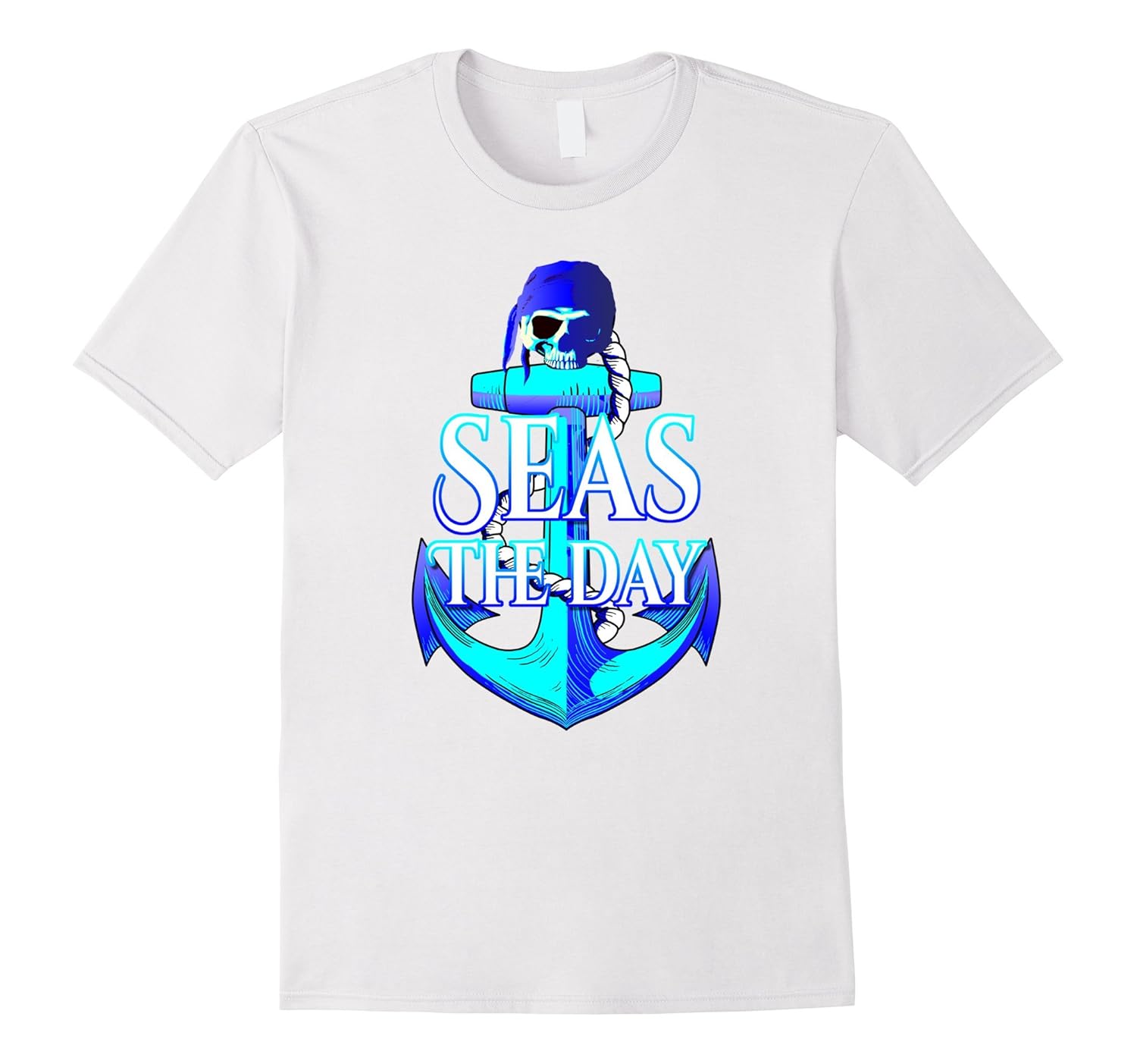 Funny Nautical Seas The Day Sailing Anchor T-Shirt-T-Shirt – Managatee