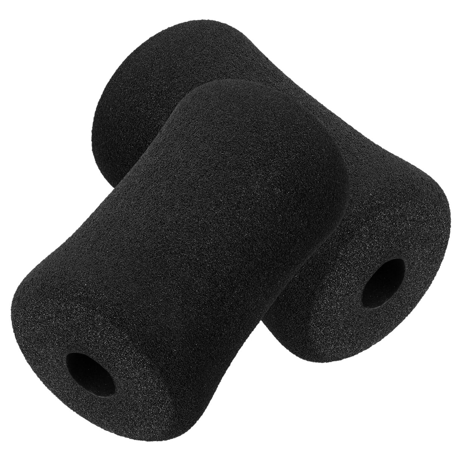 BESPORTBLE Gym Replacement Parts 2pcs Foam Foot Pads Roller Cover Home Gym Exercise Machine Equipment Replacement Pads Leg Extension Weight Bench Foot Pads