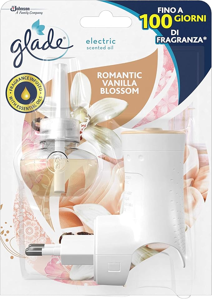 Glade Diffuseur électrique aux huiles essentielles Désodorisant pour