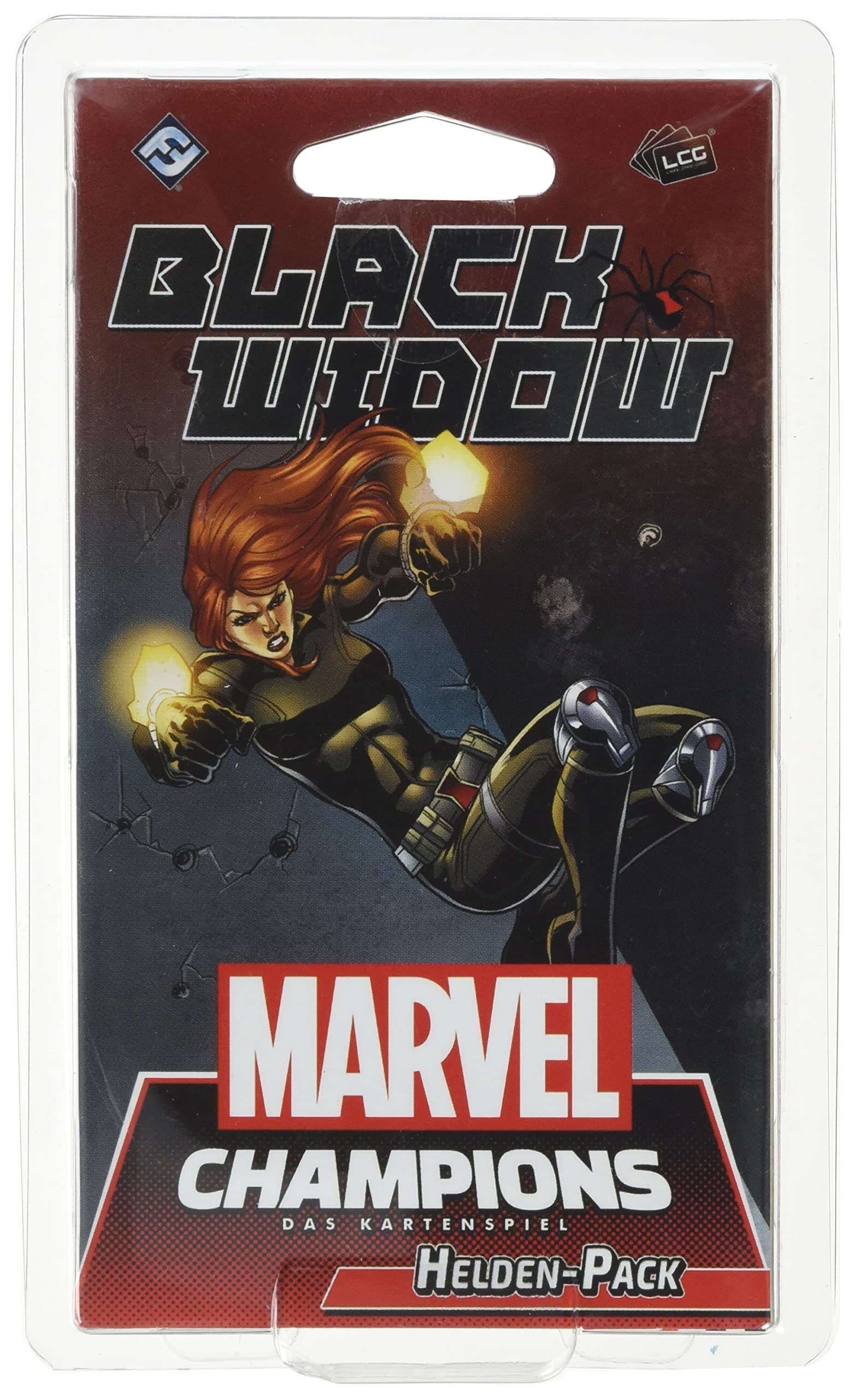 Fantasy Flight Games, Marvel Champions: LCG - Black Widow, Hero Expansion, Expert Game, Card Game, 1-4 Players, From 14+ Years, 60+ Minutes, German