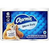 Charmin Ultra soft Jumbo Rolls Septic Safe white