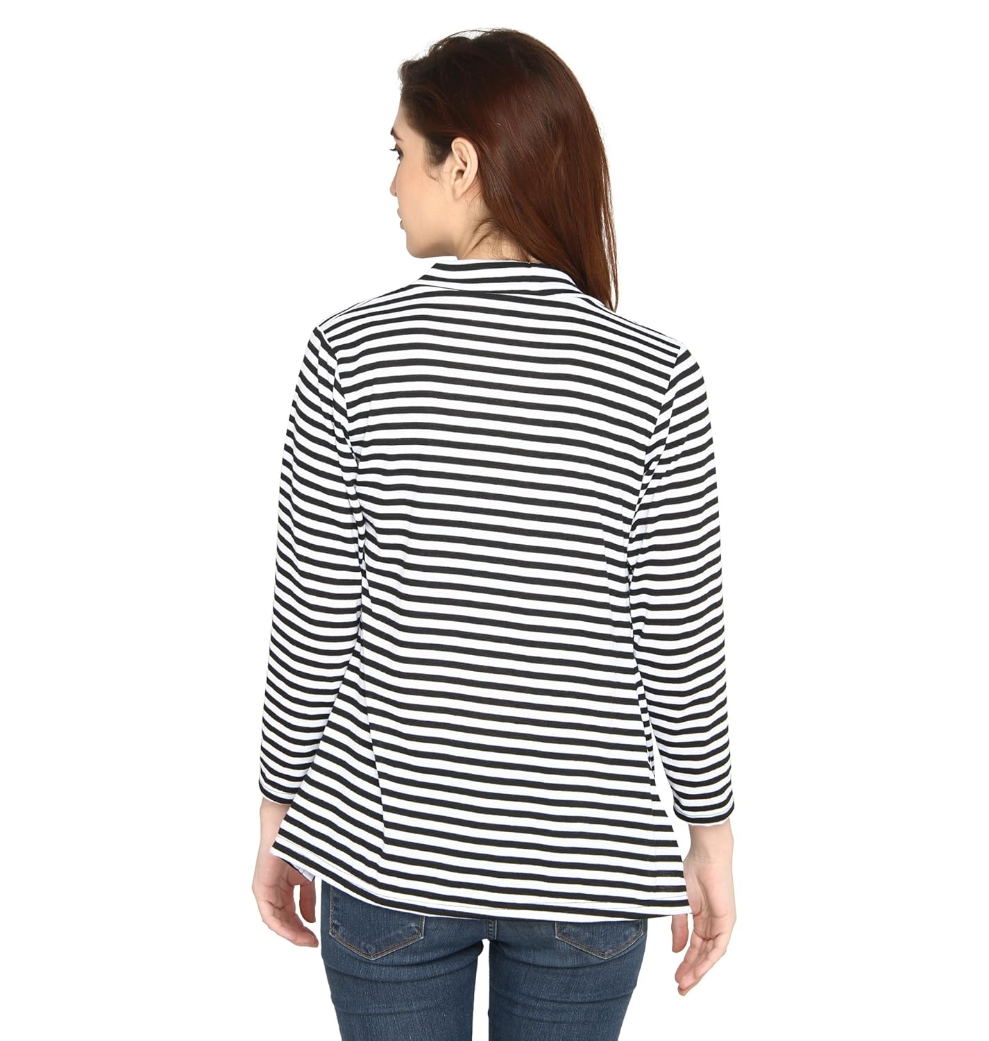 ten on ten women's stripes shrug