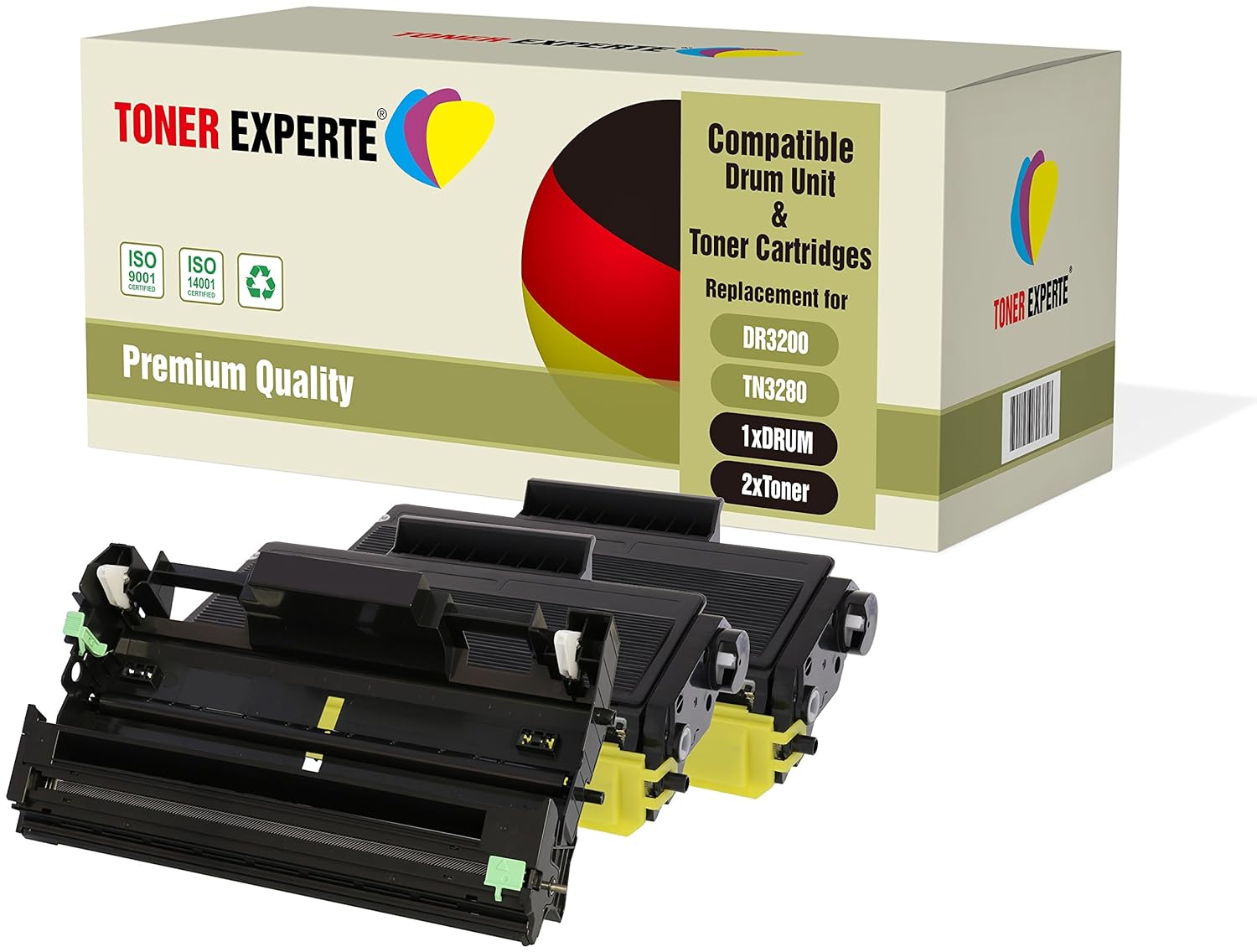 2X TN3280 Toner Compatible pour Brother DCP8070D DCP8085DN HL5340D