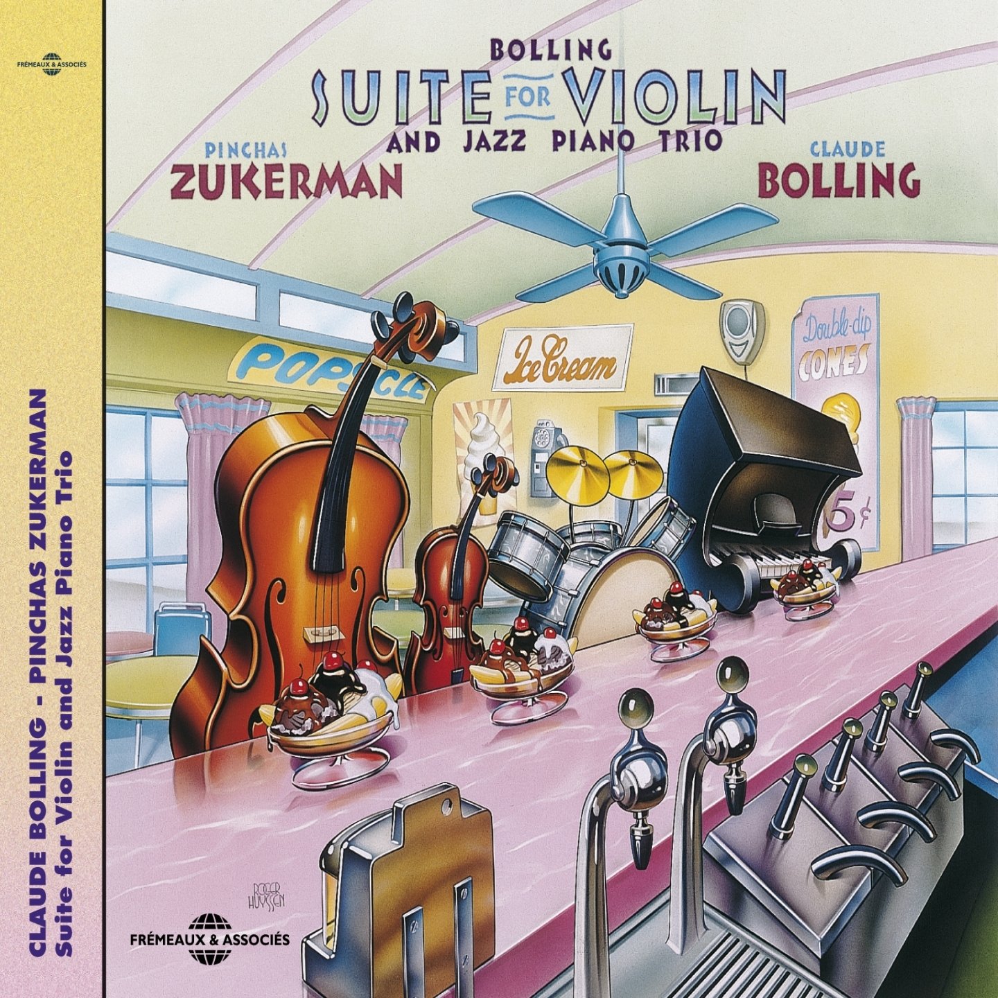 Suite for Violin and Jazz Piano Trio Claude Bolling, Pinchas Zukerman