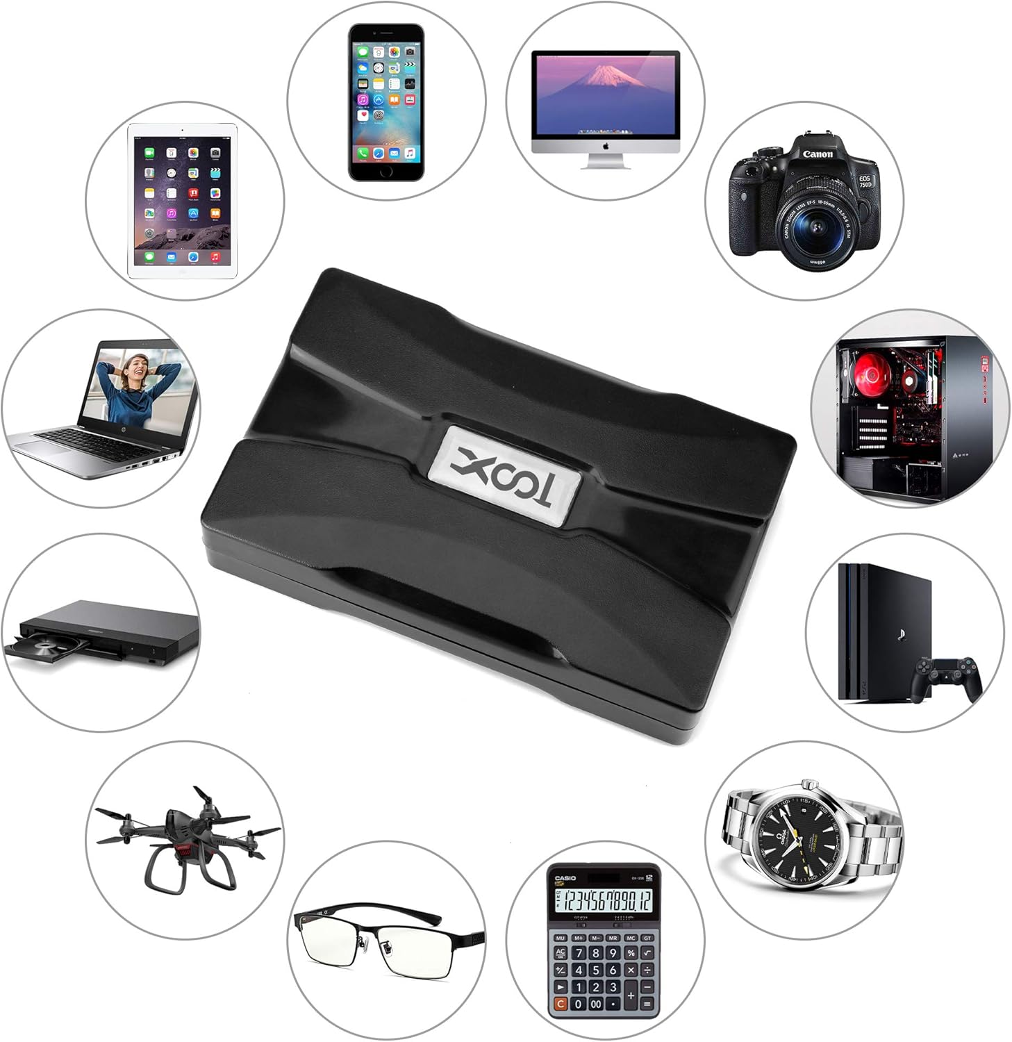 XOOL 107 in 1 Precision Set with Magnetic Driver Kit, Professional Electronics Repair Tool Kit with Portable Oxford Bag for Repair Cell Phone, iPhone, iPad, Watch, Tablet, PC, MacBook: Computers & Accessories
