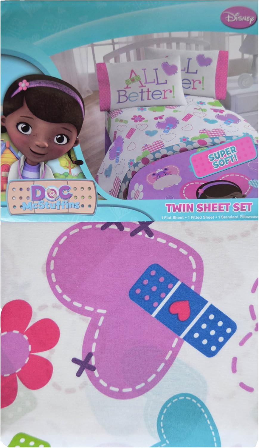 doc mcstuffins bed set twin
