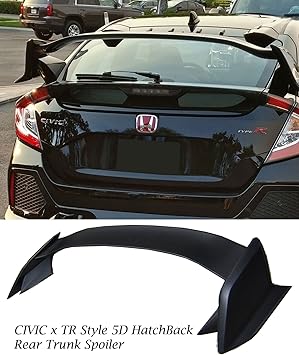 Abs Dynamics 2017 2018 Honda Civic 5dr Hatchback Type R Trunk Spoiler Abs Amazon Co Uk Car Motorbike