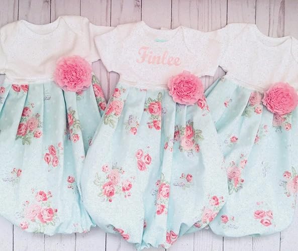 shabby chic baby clothes