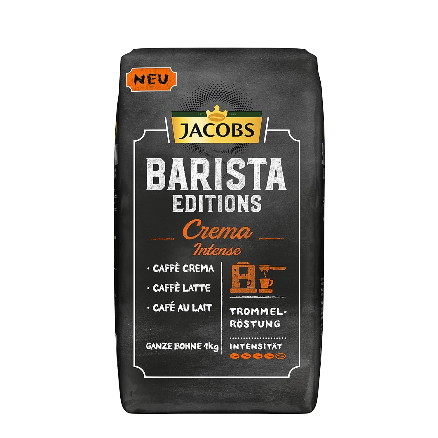 Jacobs Barista Editions Crema ganze Bohne