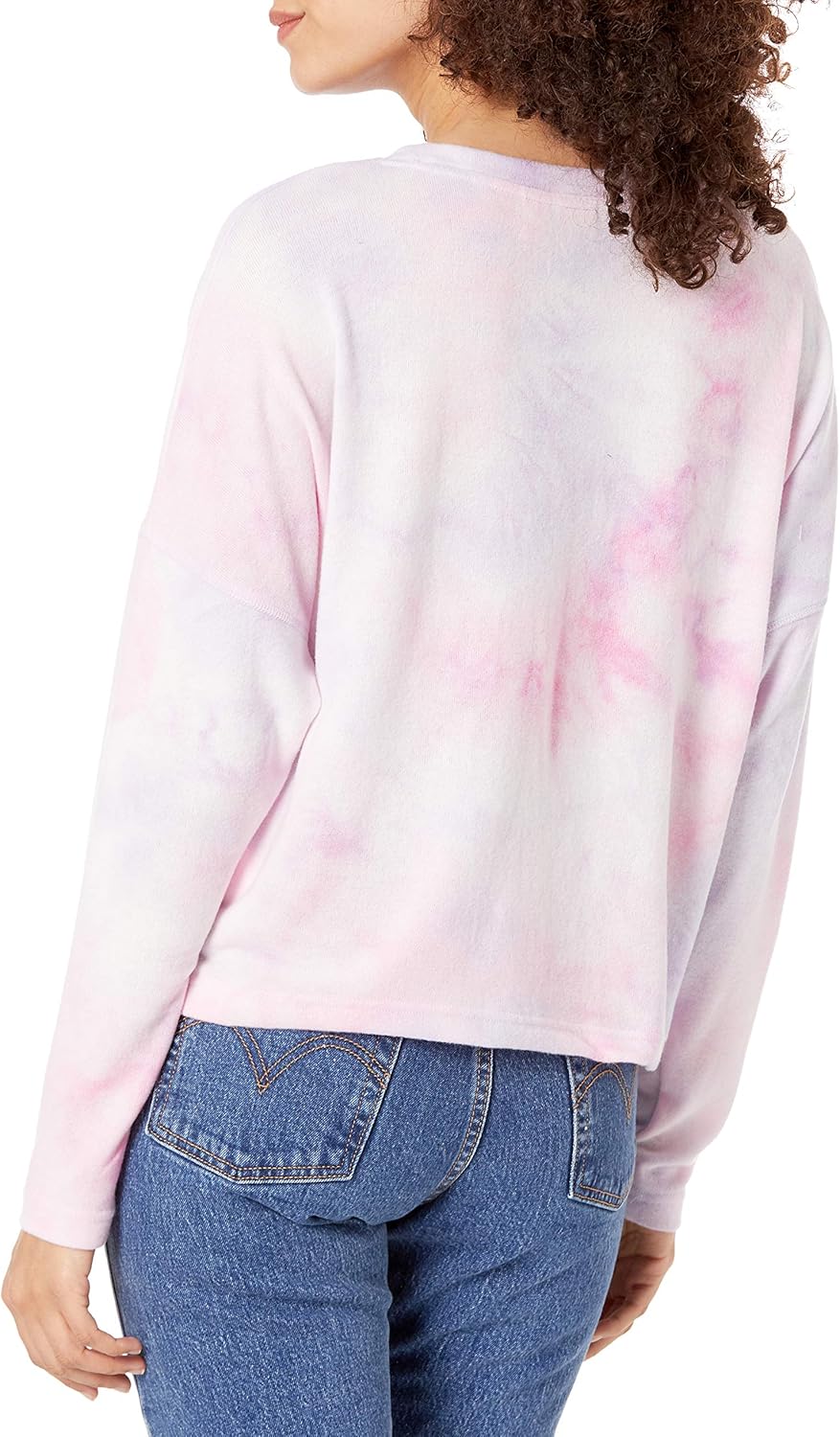 Roxy Women's Sunshine Spirit Cosy Long Sleeve Tie-dye Top: Clothing