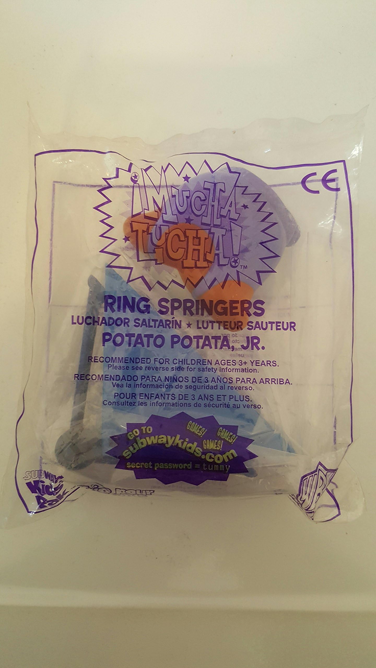 SUBWAY Mucha Lucha Ring Springers Potato Potata Jr.