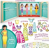 Imagimake DIY Magnetic Dress-Up Indian Princess 30-Piece Set view 2