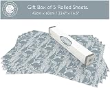 The Master Herbalist Fresh Linen Scented Drawer Liners - 5 Sheets Heron Design view 5