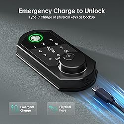 Smart Front Lock Set Fingerprint: Hornbill WiFi