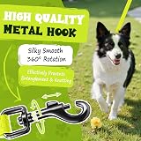 Looxmeer 3m Training Dog Lead Large Medium Small 250kg Padded Handle Neon view 3