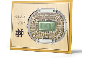 YouTheFan NCAA 5-Layer StadiumView Wall Art