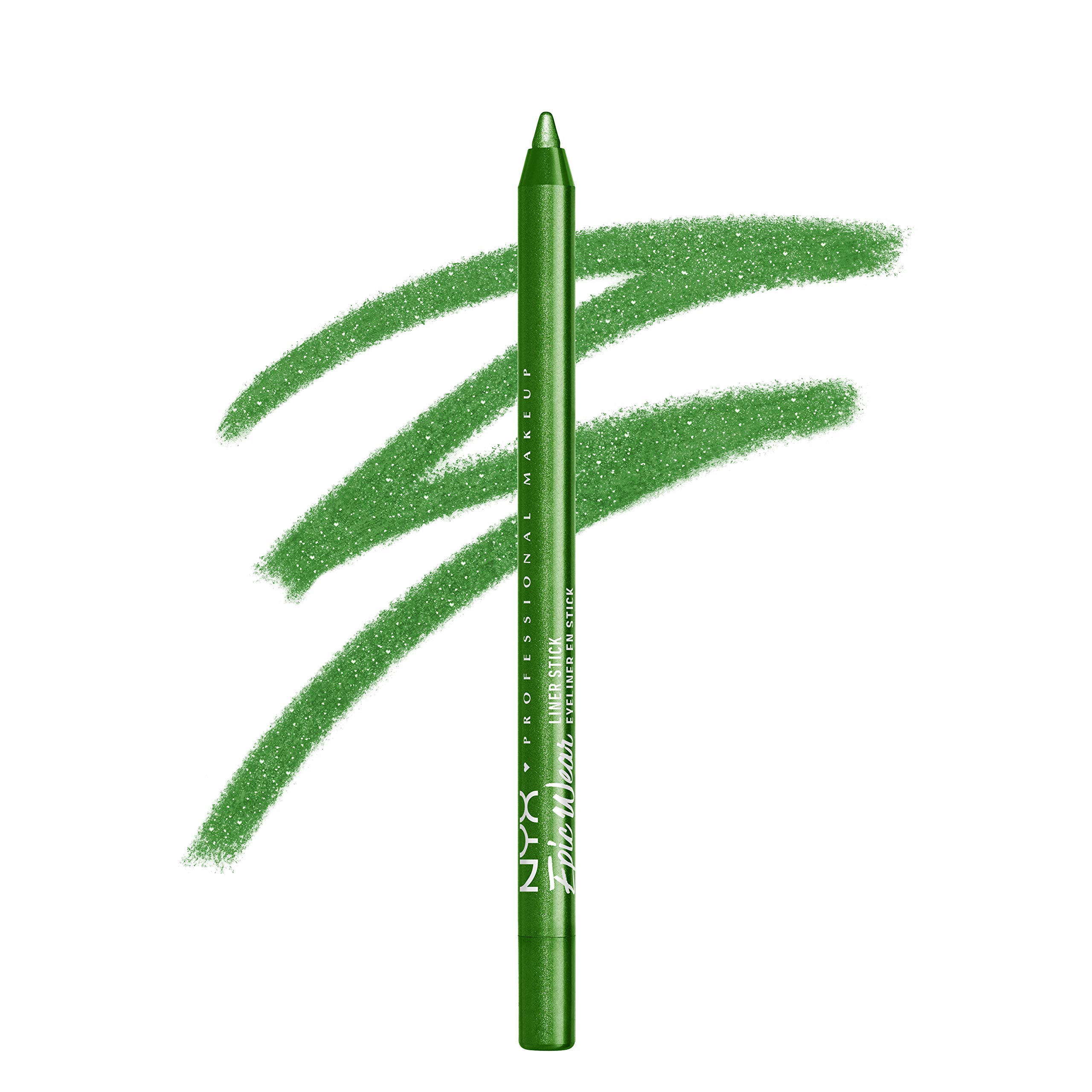 NYX Professional Makeup Epic Wear Long Lasting Liner Stick, Easily Glide Tip, Easily Sharpened, Waterproof Colour, Long-Lasting, Bold Colour, Shade: Emerald Cut