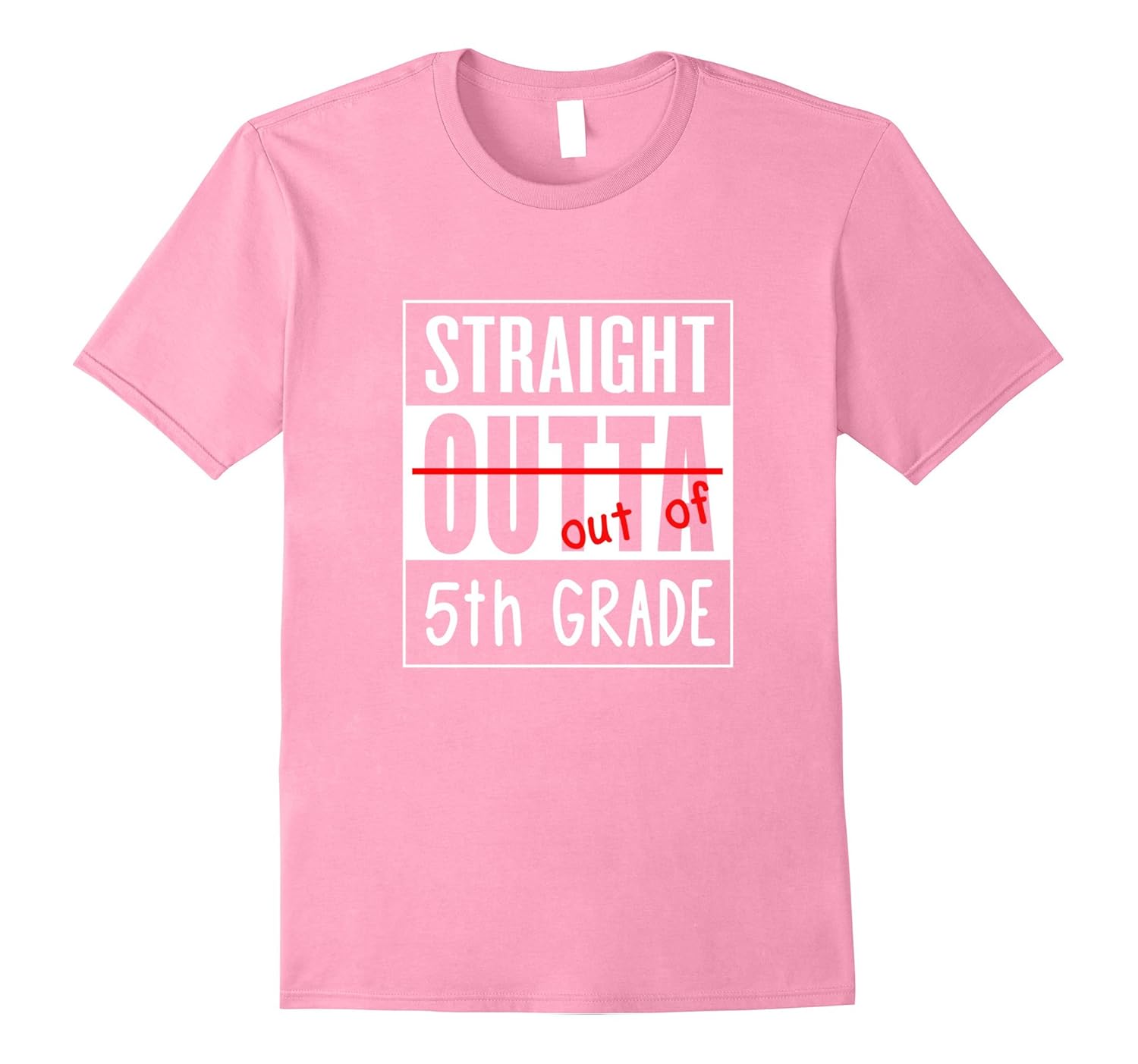 Download Fifth Grade Graduation T Shirt Straight Outta 5th Grade-CD ...