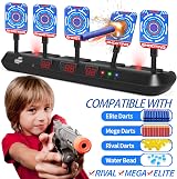 Lehoo Castle Nerf Target 5 Digital Scoring Auto Reset 3 Modes 6-13yrs view 5